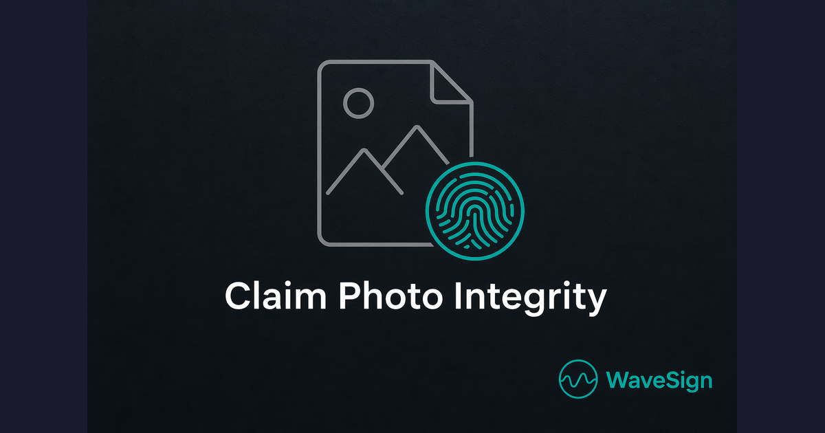 Image Authentication for Insurance Claims